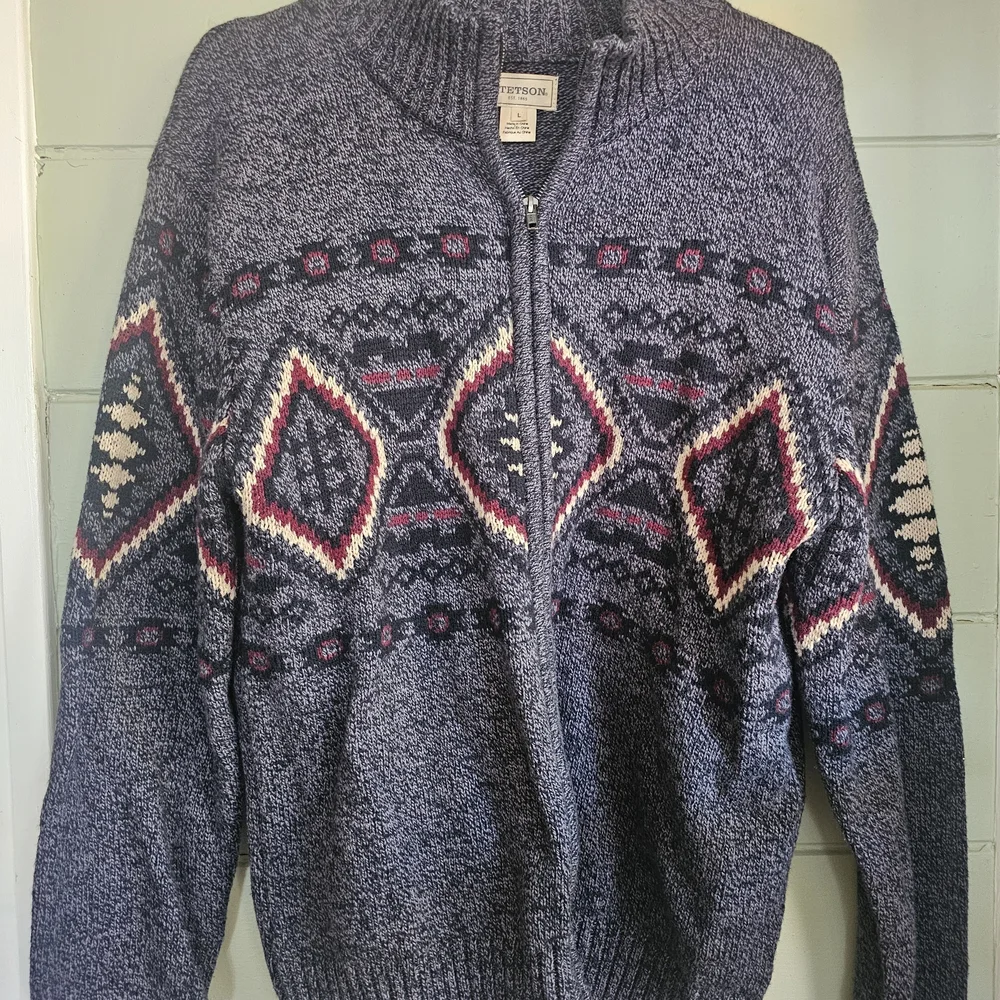Stetson Zip Up Sweater - Picture 1 of 5